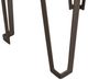 International Furniture Direct Natural Parota Cappuccino Brown Cocktail Table -2