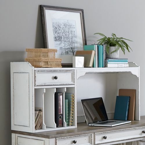 Liberty Furniture Magnolia Manor Antique White Hutch