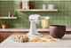 KitchenAid® Artisan® Series 5 Quart Porcelain Tilt-Head Stand Mixer with Walnut Wood Bowl-4