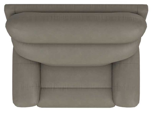 La-Z-Boy® Roman Grey Leather Manual Reclining Chair and a Half-4