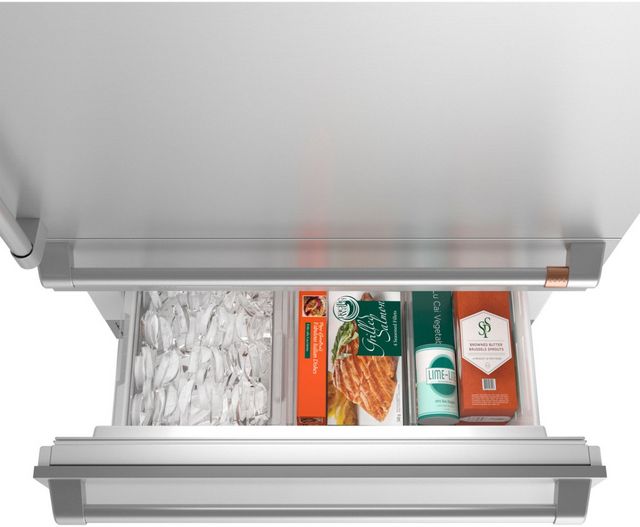 Café™ 36 in.  20.2 Cu. Ft. Stainless Steel Built In Bottom Freezer Refrigerator-4