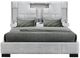 Global Furniture USA Oscar Gray Queen Panel Bed No Wood Trim-1