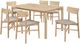 Coaster® Parkridge 7-Piece Tan/White Washed Dining Set-0