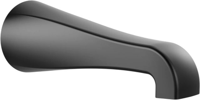 Delta Lineax™ Matte Black Non-Diverter Tub Spout-0