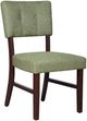 New Classic® Home Furnishings Tioga Green Upholstered Dining Side Chair-0