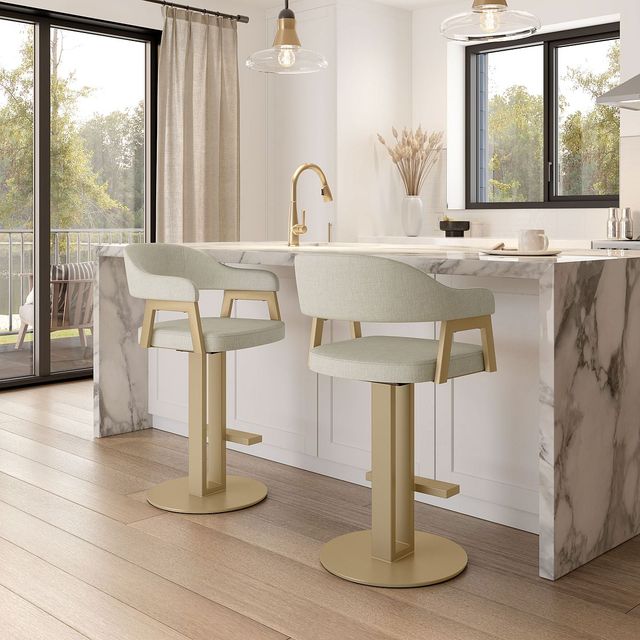 Amisco Customizable Jayden Swivel Bar Stool-1