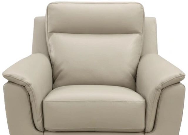 Leather Italia™ Savino Maddox Taupe Khaki Chair-1