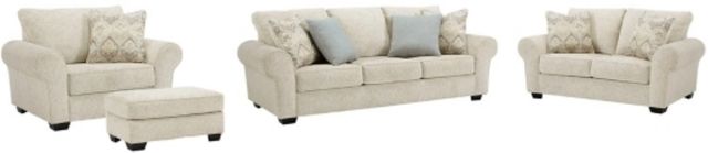 Benchcraft® Haisley 4-Piece Ivory Living Room Set-0