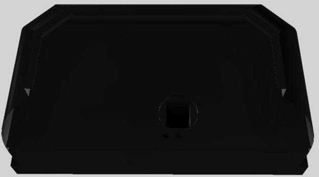 Vent-A-Hood® Designer Series 48" Black Wall Mounted Range Hood-2