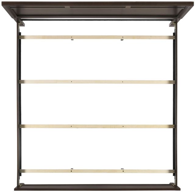 Elements International Beaumont Merlot King Panel Bed-2