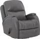 HomeStretch Phantom Light Gray Manual Glider Recliner-0