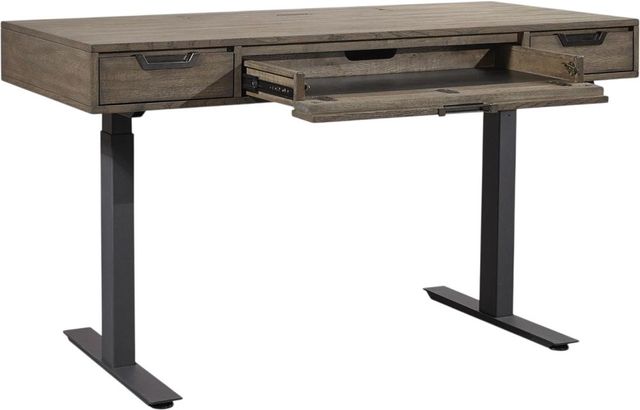 aspenhome® Harper Point Fossil 60" Lift Desk-2