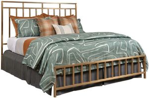 Kincaid® Acquisitions Aspire Brushed Gold Queen Metal Bed Kincaid® Acquisitions Aspire Brushed Gold Queen Metal Bed