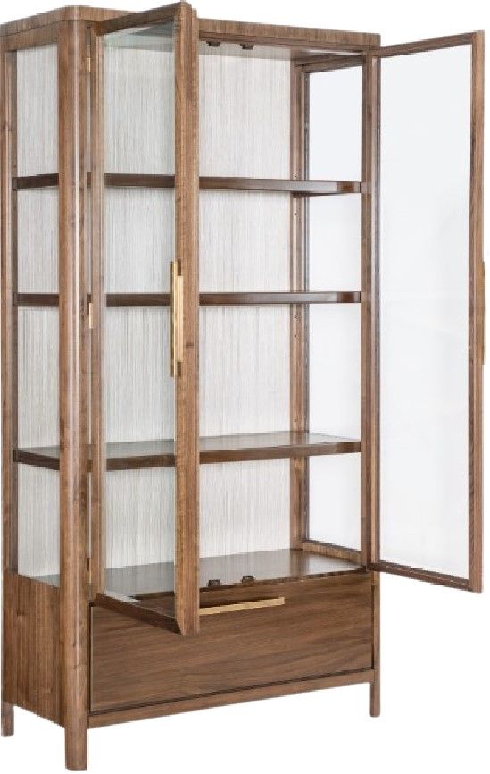 Hooker® Furniture Eleana Light Caramel Display Cabinet-3