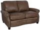Luke Home Bennet Bomber Tan Loveseat-0