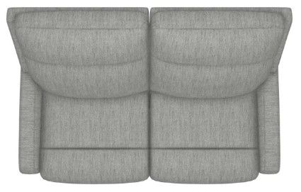 La-Z-Boy® Finley Smoke Power Wall Reclining Loveseat with Headrest and Lumbar-4