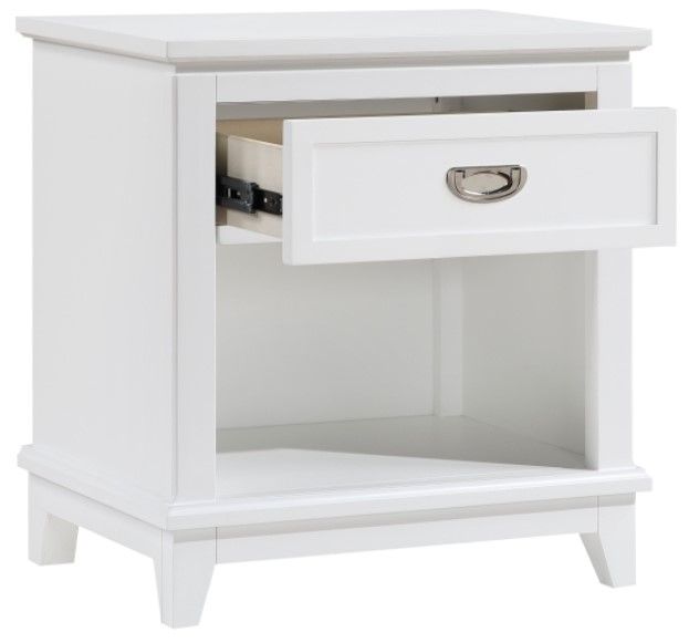 Homelegance® Sloane White Nightstand-2