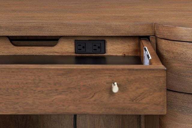 aspenhome® Caden Spiced Caramel 66'' Executive Desk-4