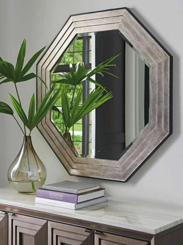 Lexington Home Ariana Latour Charcoal Gray Mirror-2
