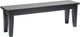 TEI St. Michael Black Matt Rub-Thru Bench-0