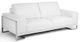 Gianna White All-Leather 2-Pc Living Room Set-1