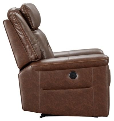 Signature Design by Ashley® McAdoo Caramel Power Recliner-4