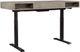 aspenhome® Platinum Gray Linen Lift Top Desk-1