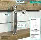 Hansgrohe Metris Chrome Single-Hole Faucet 200 with Pop-Up Drain, 1.2 GPM-2