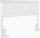 Rize Home Cottage Style Gloss White Twin Headboard-0