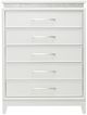 Liberty Furniture Reflections Pearl White Chest-2