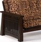 Night & Day Furniture™ Solstice Dark Chocolate Queen Moon Glider Futon-1