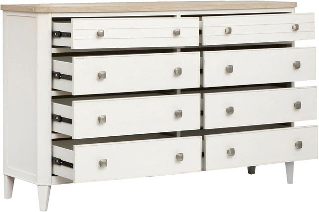 Magnussen Home® Echo Isles Driftwood/Sea Pearl Double Drawer Dresser-1