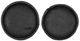 A & B Home 2-Piece Black Teak Wood Footed Bowl Set-3