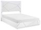 Homelegance® Orlo High Gloss White Queen Panel Bed-0
