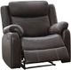 Mazin Furniture Yerba Dark Brown Lay Flat Reclining Chair-0