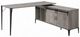 ACME Furniture Zakwani Black/Gray Oak Writing Desk-1