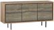Fairfield® Sundries Desert Storm Brown Credenza-0
