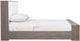 Bernhardt Casa Paros Playa/White King Upholstered Panel Bed-2
