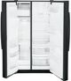 GE® 36" 25.3 Cu. Ft. Black Side-by-Side Refrigerator-1