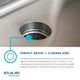 Elkay Lustertone® Classic Lustrous Satin 31" x 22" x 6-1/2" 3-Hole Single Bowl Drop-In ADA Sink with Perfect Drain®-2