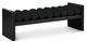 Meridian Furniture Waverly Black 52" Upholstered Bench-0