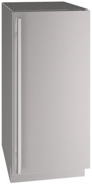 U-Line 5 Class Collection 15” 2.9 Cu. Ft. Stainless Steel Beverage Center with Glass Doors-2