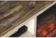 Signature Design by Ashley® Willowton Whitewash TV Stand with Fireplace Option-1