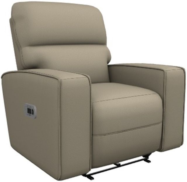 La-Z-Boy® Maddox Sand Power Wall Recliner with Headrest and Lumbar-0