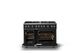 Viking® 5 Series 48" Onyx Pro Style Gas (NG) Range with Polished Chrome Trim-1