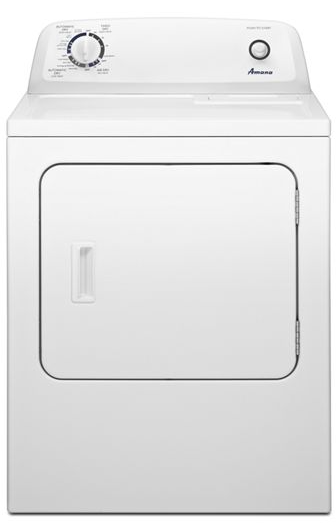 Amana® 6.5 Cu. Ft. White Front-Load Electric Dryer-0