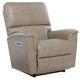 La-Z-Boy® Ava Ivory Leather Power Rocking Recliner with Headrest and Lumbar-0