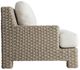 Bernhardt Trieste Bernhardt Exteriors Pampas/White Fabric/Wicker Outdoor Chair-2