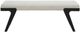 Uttermost® Hover Black/White Modern Bench-3