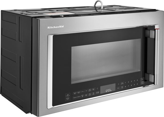 KitchenAid® 1.9 Cu. Ft. Stainless Steel Convection Over The Range Microwave with Air Fry Mode-2